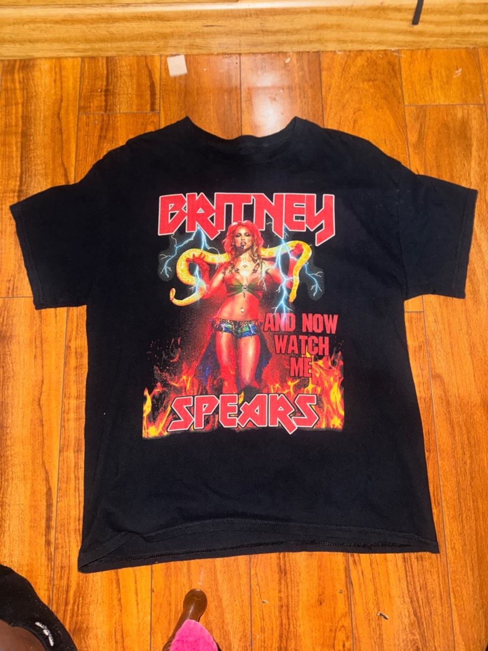 Black Britney Spears Graphic Tee - Kids